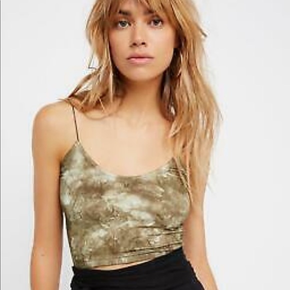 Free People | Ultra Thin Strap Crop Top - Picture 3 of 3